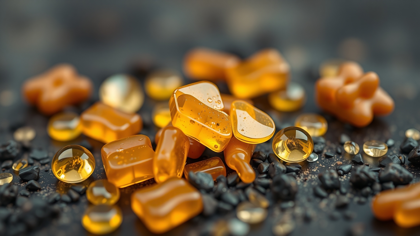 Propolisz tabletták és vitaminok közelről, egészségmegőrzéshez