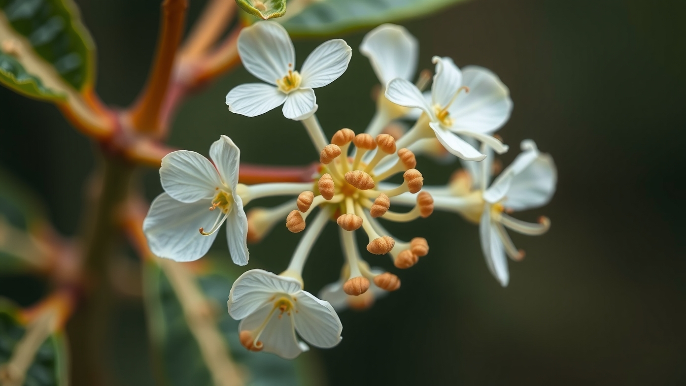 Boswellia serrata virágai, természetes gyógymód a gyulladásra és fájdalomcsillapításra