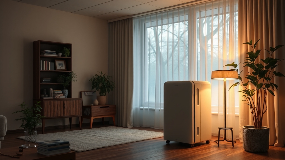 Elektromos páramentesítő otthon, levegőminőség javítása és penész megelőzése