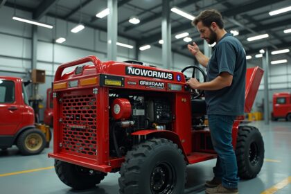 MTZ generátor működésének ellenőrzése mezőgazdasági gép kezelő által