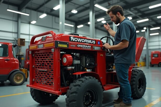 MTZ generátor működésének ellenőrzése mezőgazdasági gép kezelő által