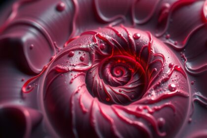 A spirál mint fogamzásgátló eszköz szimbolikus ábrázolása.