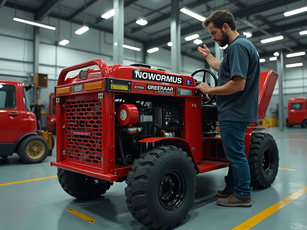 MTZ generátor működésének ellenőrzése mezőgazdasági gép kezelő által