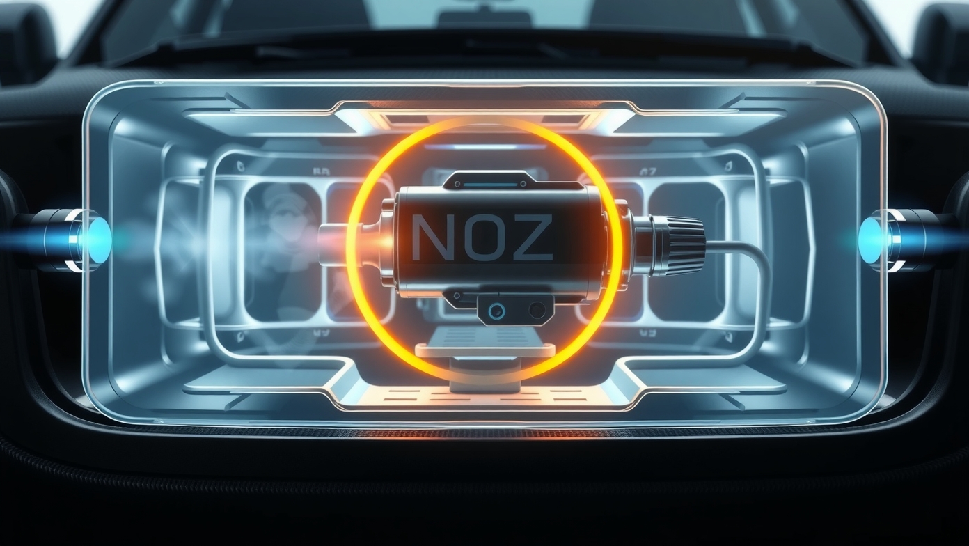 Modern NOx szenzor működése a járművekben a károsanyag-kibocsátás csökkentésére.