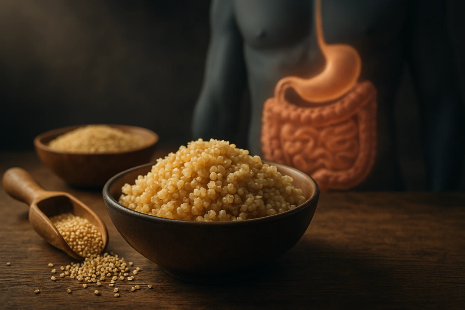 Quinoa a tápláló emésztésért, egészséges életmód