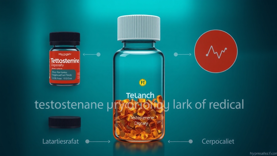 Tesztoszteron depó kapszulák és palack bemutatása