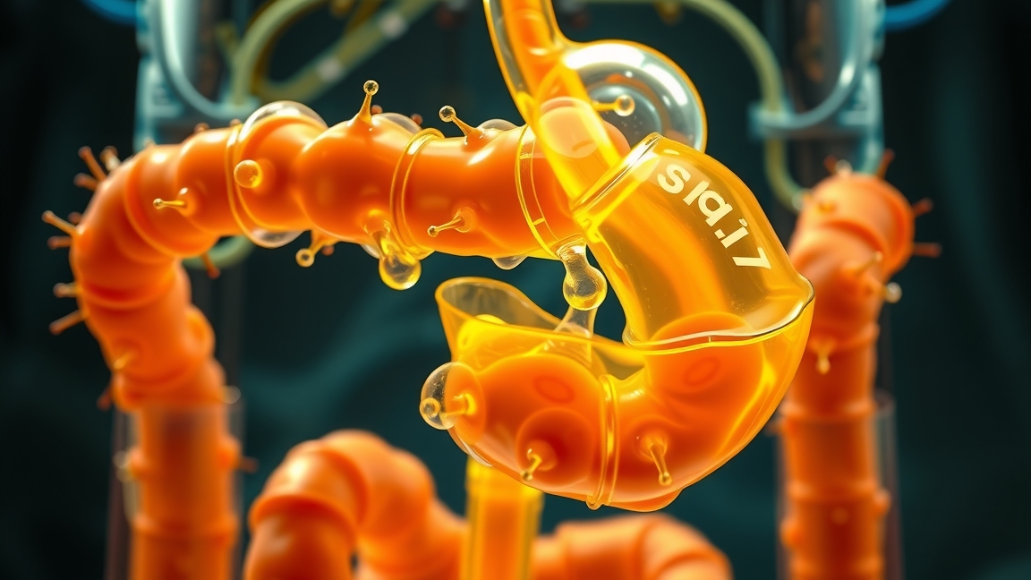 Gyomorsav és bélflóra, emésztési folyamatok ábrázolása.