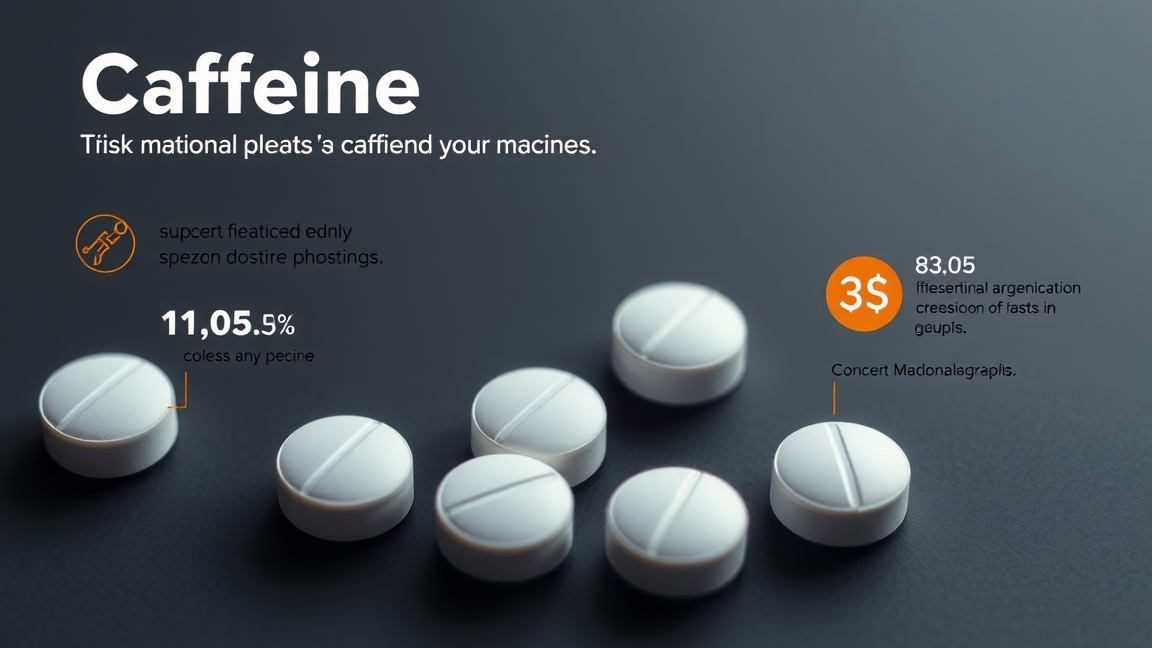 Koffein tabletták különböző egészségügyi hatásai és adagolási javaslatok