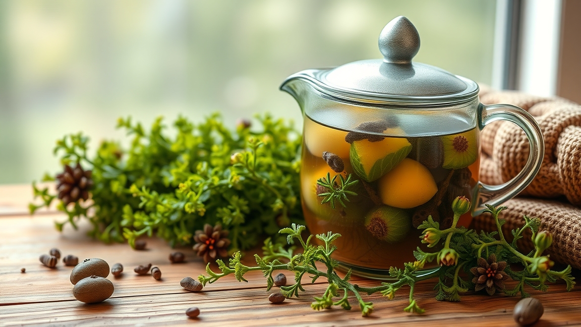 Korpafű tea, a természetes gyógymódok közé tartozik