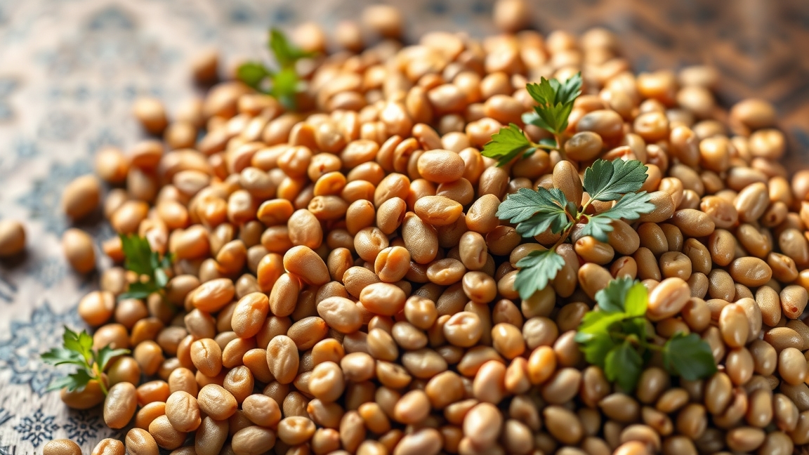 Friss lencse szemek, gazdag fehérjében és mikrotápanyagokban