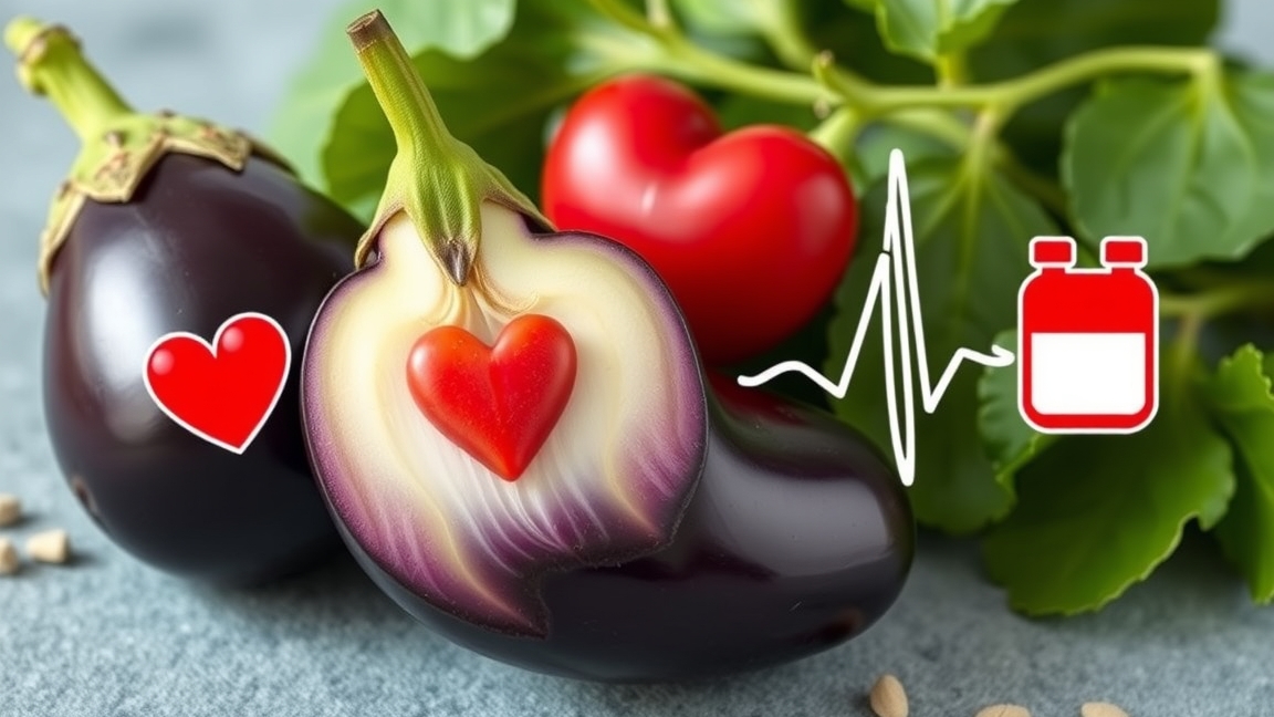 Padlizsán szív egészség és vércukorszint stabilizáló hatásai