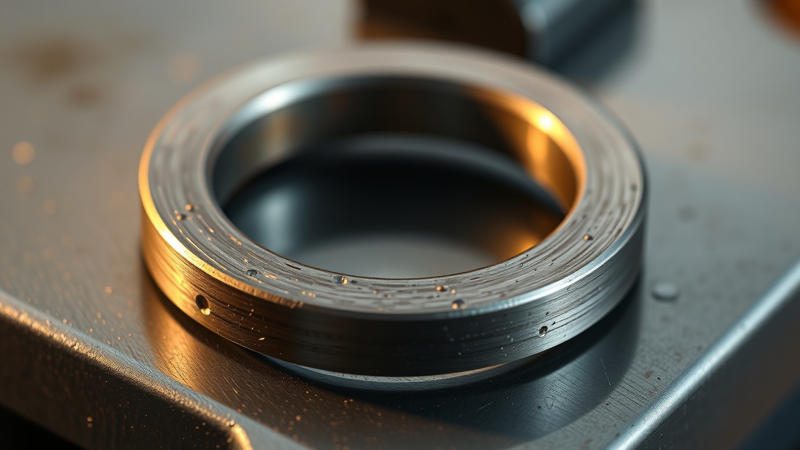 Rugós alátét fém alkatrész a gépiparban