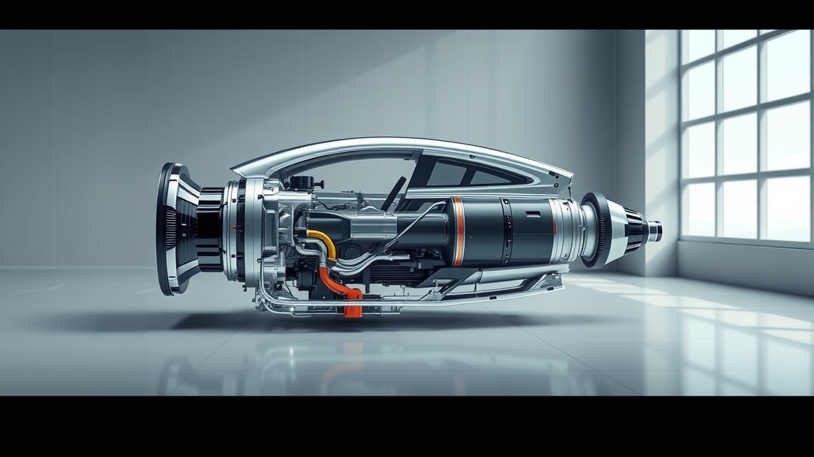 Modern variátor motor képe, a járművek technológiájának bemutatása.