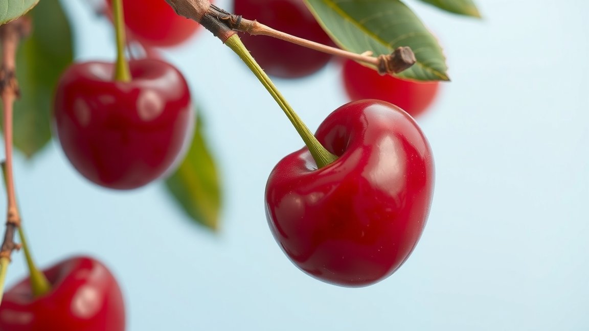 Friss acerola gyümölcs, C-vitaminban gazdag immunerősítő.