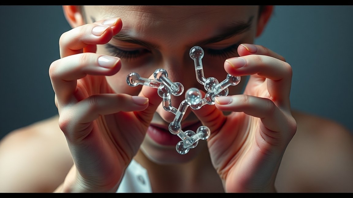 Molekuláris struktúra vizsgálata DHEA kialakítással