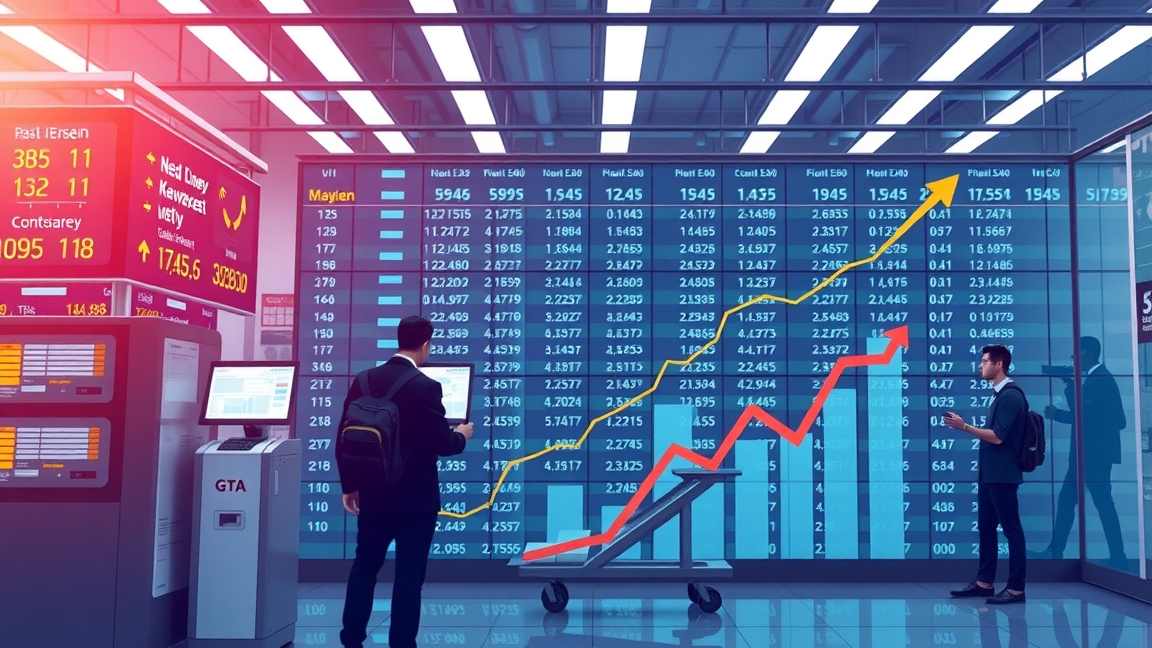 Értéktőzsdei adatok és befektetési stratégiák áttekintése.