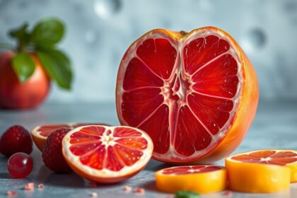 Friss grapefruit, egészségügyi előnyökkel