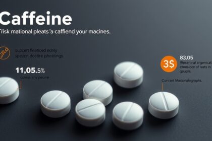 Koffein tabletták különböző egészségügyi hatásai és adagolási javaslatok