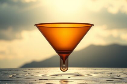 Egyszerű egyensúlyozó tölcsér a fókusz növelésére és stressz csökkentésére