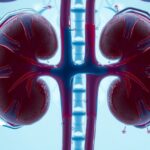 Anatómiai kép a vesékről és a vese működéséről.