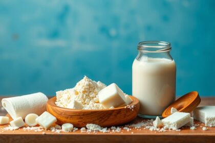 Tej és kazein termékek, amelyek egészségi előnyöket kínálnak.