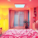 Modern hálószoba infrasugárzás elleni védelemmel