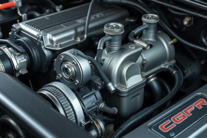 EGR szelep egy autó motorjában a járműtechnika szempontjából