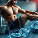 Férfi speedfitness edzés közben az izmok erősítésére.