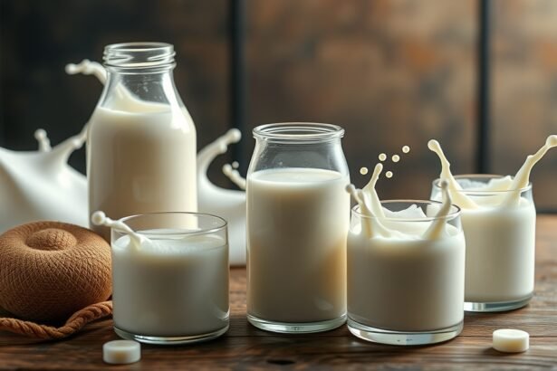 Tejtermékek különböző formában, egészséges életmódhoz