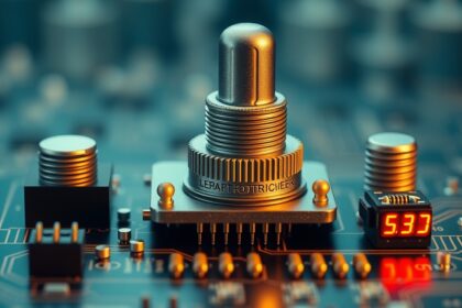 Digitális potméter és elektronikai áramkör