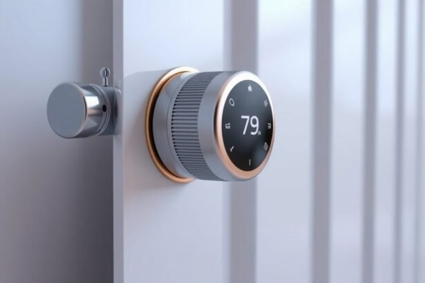 Termosztatikus radiátorszelep hőmérséklet szabályozás közben