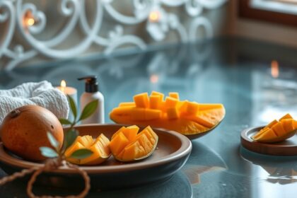 Mangóvaj és friss mangó bőrápolás előnyeihez