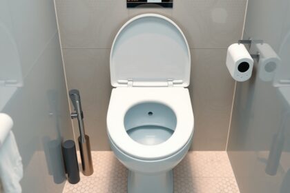 Modern lecsepódásgátló WC-ülőke innovatív dizájnnal