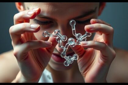 Molekuláris struktúra vizsgálata DHEA kialakítással