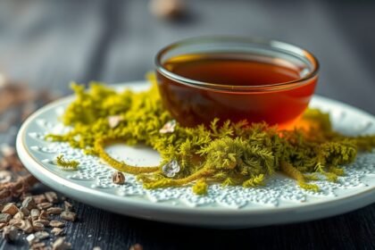 Izlandi zuzmó szirup és növények, természetes gyógymód köhögésre