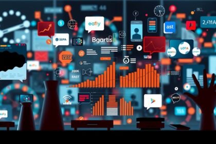 Digitális marketing eszközök és analitika vizuális ábrázolása