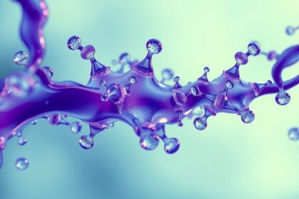 Kémiai folyamatot ábrázoló vektoros kép brómmal