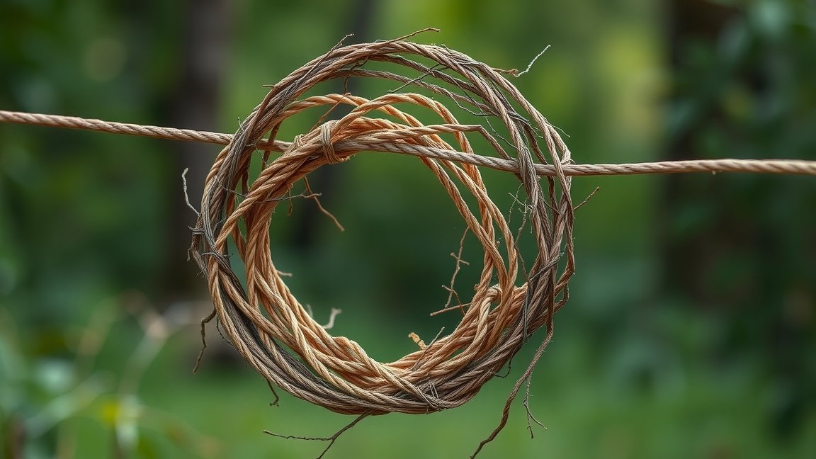 Hurokfogó a fán, biztonsági használatra utalva.