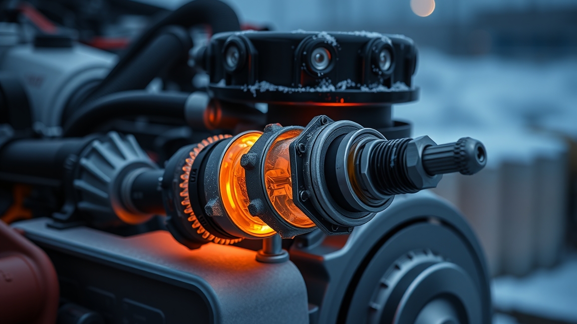 Izzítógyertya a dízelmotorban, hidegindításhoz