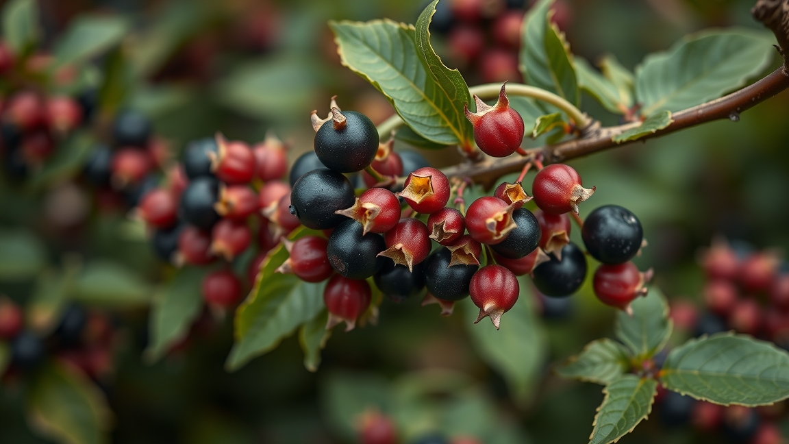 Kökény szemek, népi gyógyászatban használt gyógynövény