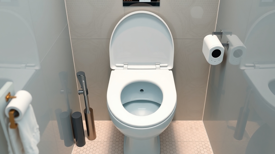 Modern lecsepódásgátló WC-ülőke innovatív dizájnnal