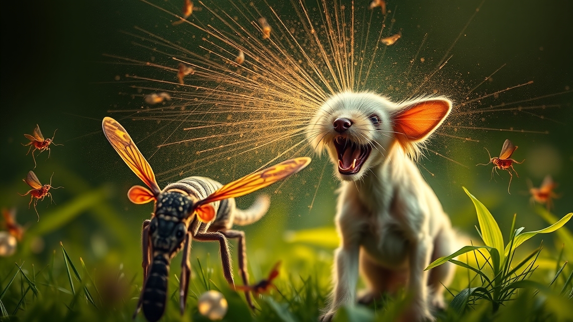 Egy boldog kutya és rovarok a természetben, S-metoprén hatásai