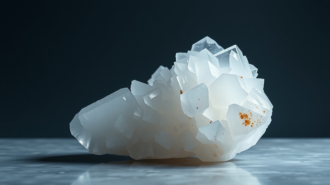 Szelénit kristály, az energiák tisztításának eszköze