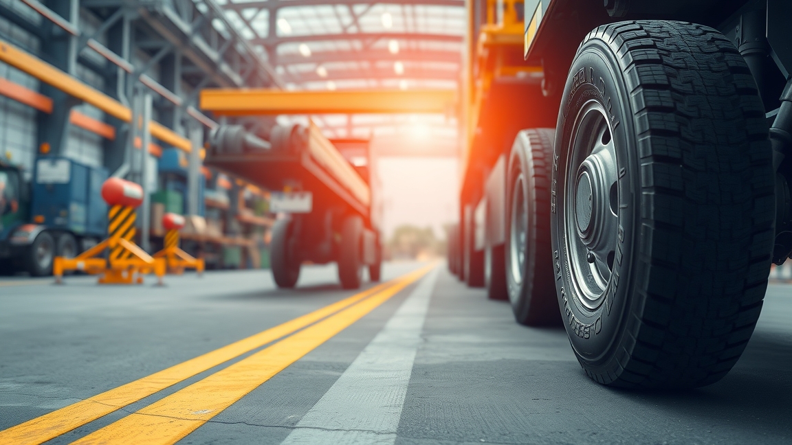 Tengelysúlymérők ipari működés közben, járművek súlymérése.