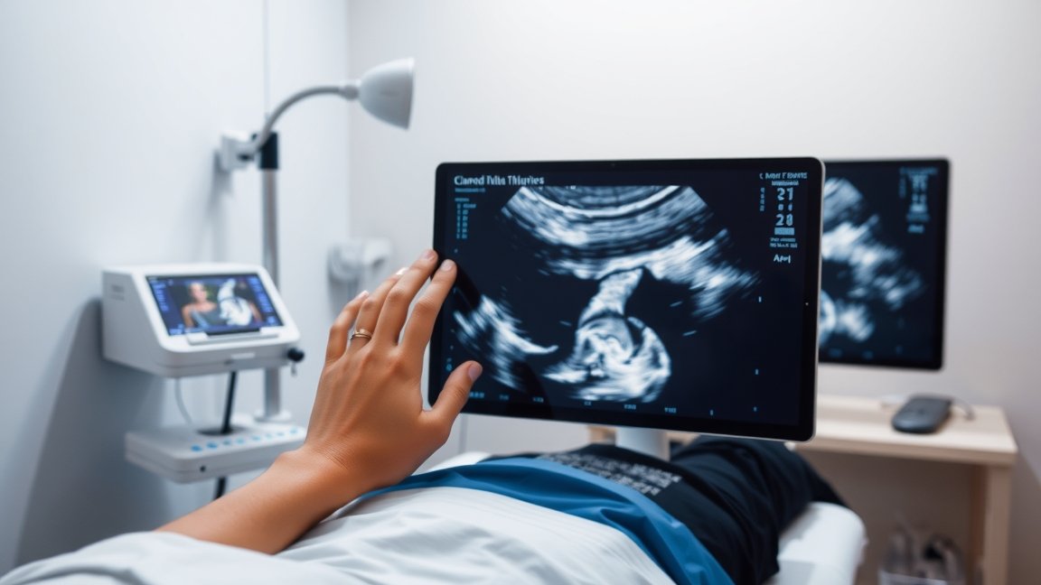 Ultrahangos kezelés a rehabilitáció során, orvosi berendezésekkel