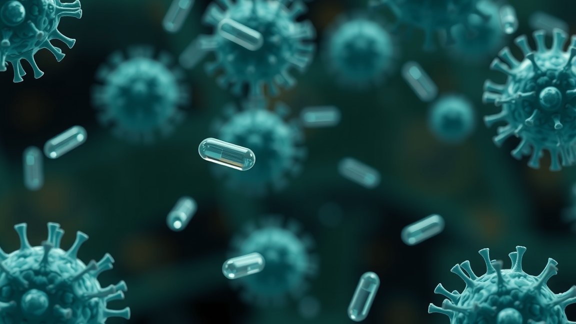 Antibiotikumok és baktériumok mikroszkópos képe