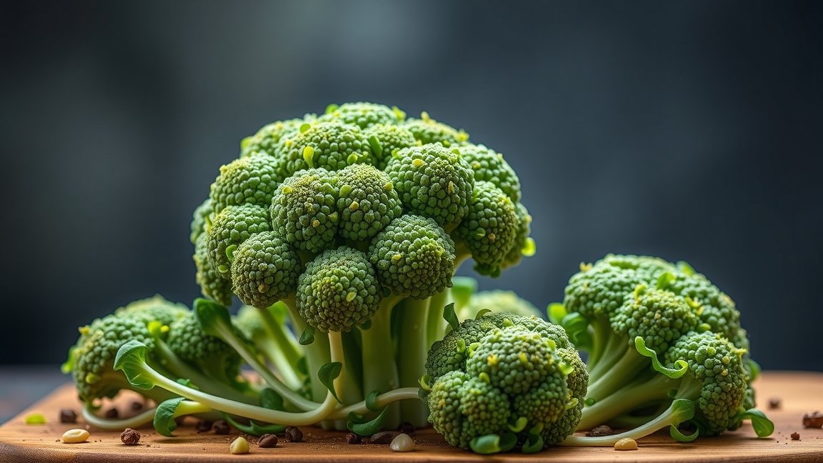 Friss brokkoli, egészséges táplálkozás alapanyaga