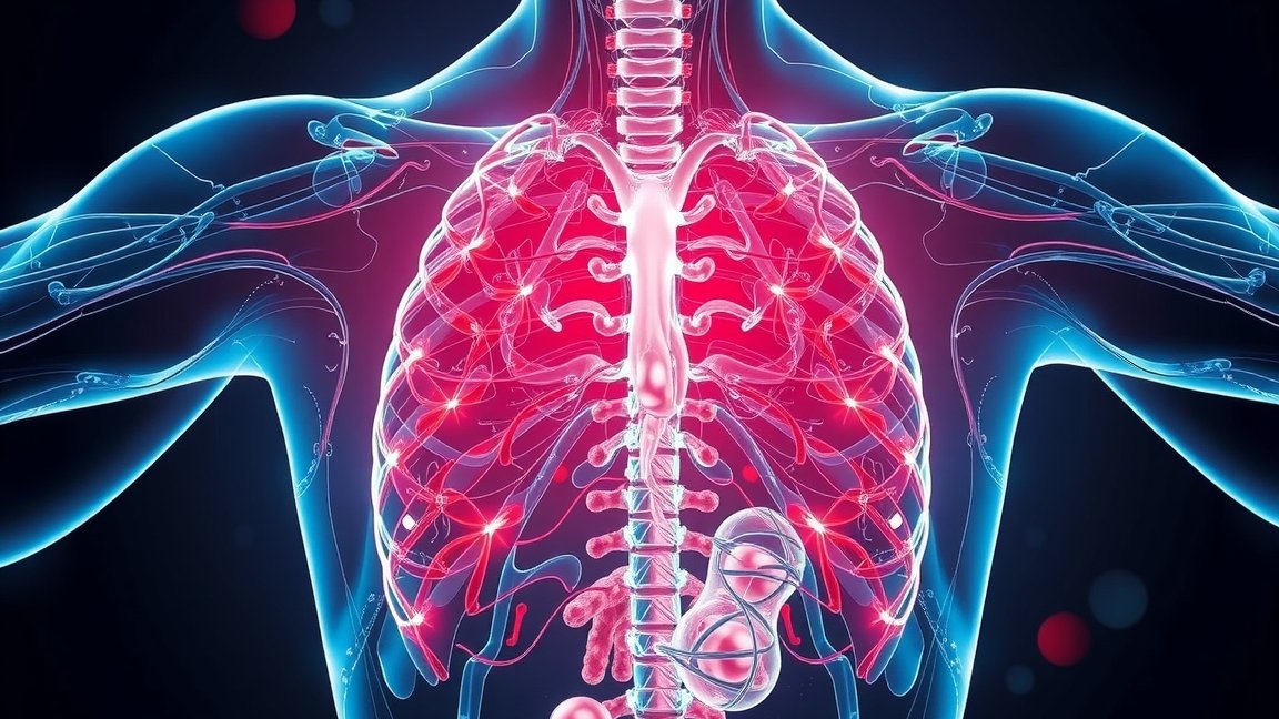 Az emberi test ábrázolása brómmal kapcsolatos egészségügyi előnyökkel.