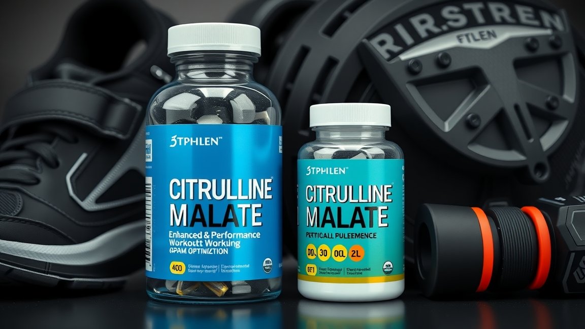Citrullin-malát edzéshez, sportteljesítmény növelésére szolgáló táplálékkiegészítők