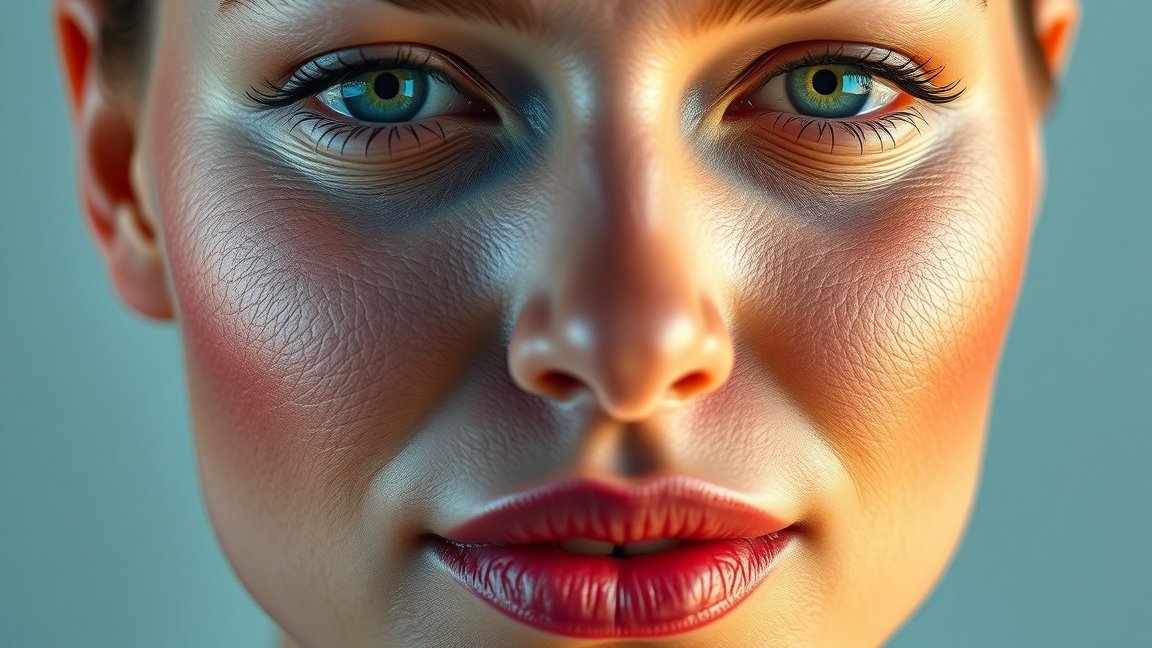 Fiatalos, feszes arcbőr kollagén kiegészítőkkel